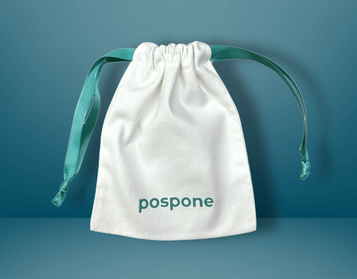 Pospone branded tote bag – eco-friendly organic cotton reusable shopper – benzene‑free, plant‑based dry shampoo by pospone