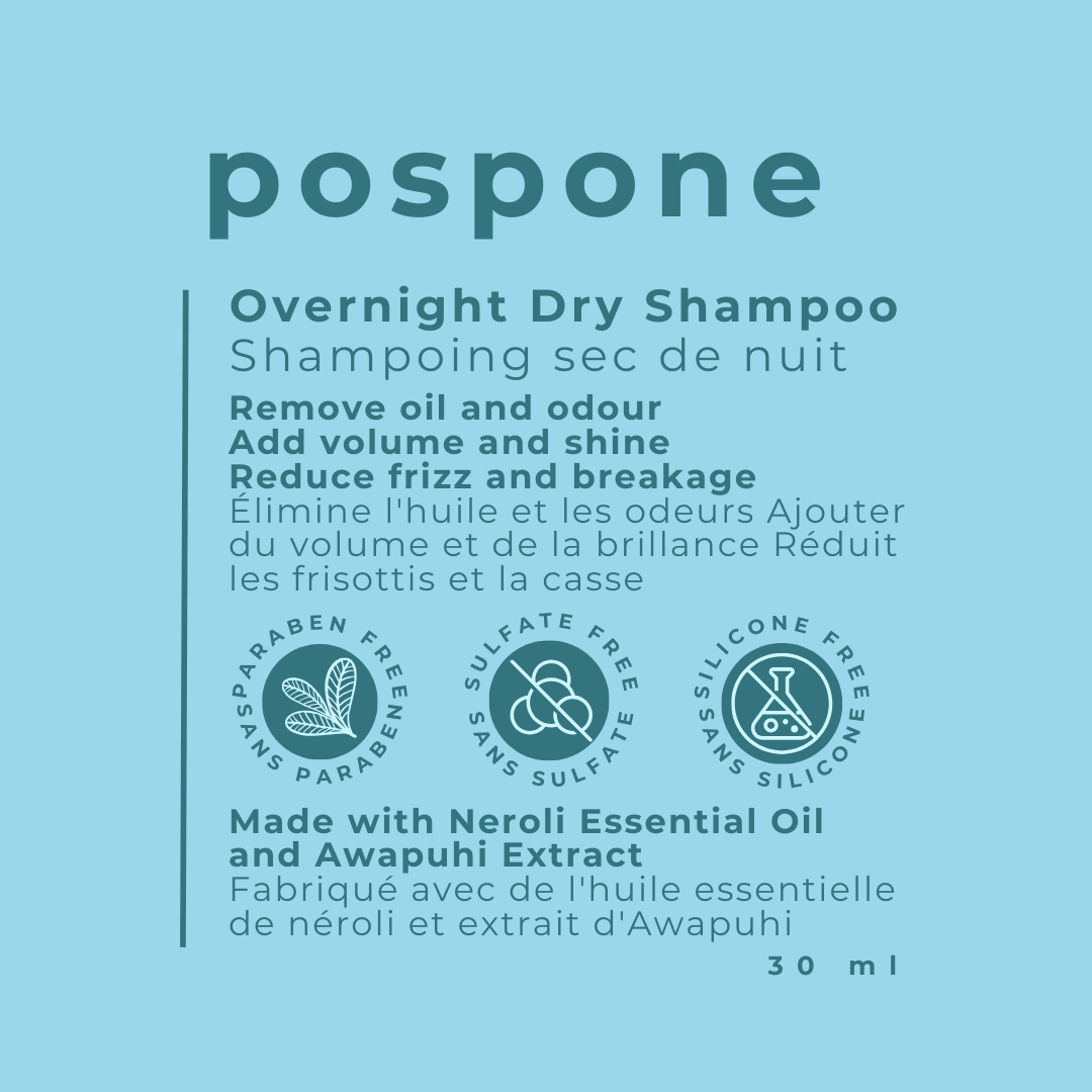pospone Discovery Set | Try the Clean Dry Shampoo Routine – benzene‑free, plant‑based dry shampoo by pospone