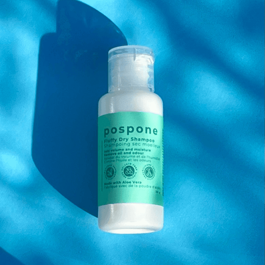 Pospone Fluffy Dry Shampoo – fragrance-free, benzene-free, natural dry shampoo